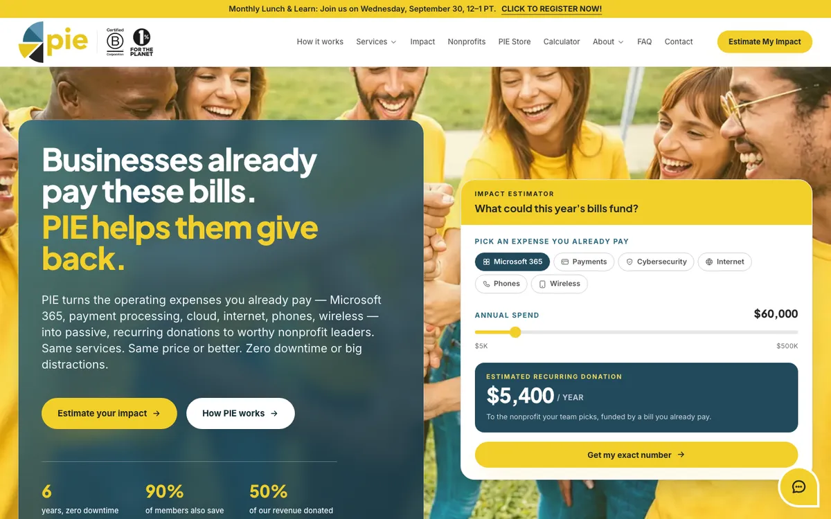 Purpose In Expenses homepage